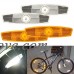 Gold Happy 2PCS Warning Spokes bicycle Bike Bicycle Wheel Reflector Safety Spoke Reflective Mount Vintage Clip - B07FTTLW29